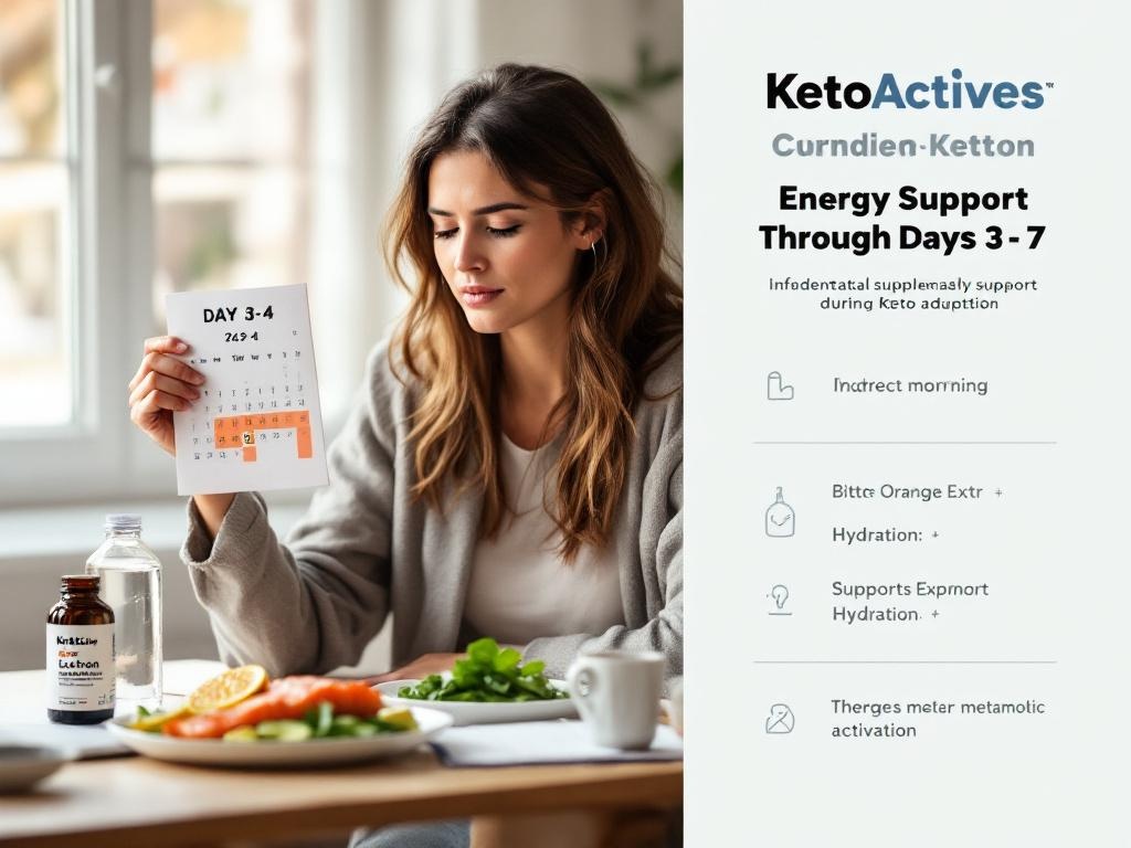KetoActives natural thermogenic supplement for keto flu: bitter orange, ginger, capsaicin support