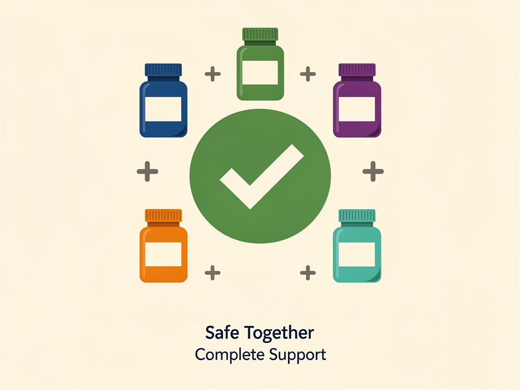 Supplements safe to take together - compatibility guide